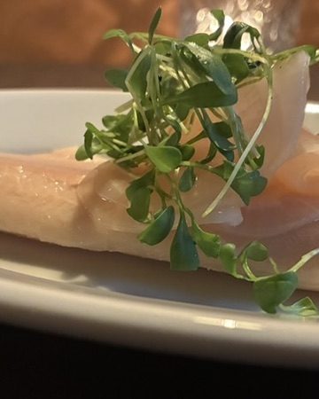 Geräuchertes Forellenfilet mit Kresse